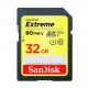 SanDisk Extreme 32GB 90mbps SDHC UHS-I Memory Card 